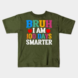 100 Days Of School Smarter 100th Day Of School Kids T-Shirt